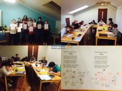 Bērnu atsauksmes par Lando kursu „Ātra iegaumēšana bērniem”, Maskava, 2016. gada 1.-4. februārī.