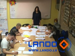 Профессиональная ориентация в Lando.lv для подростков.