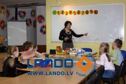 Подготовка к школе детей в Риге в LANDO®.